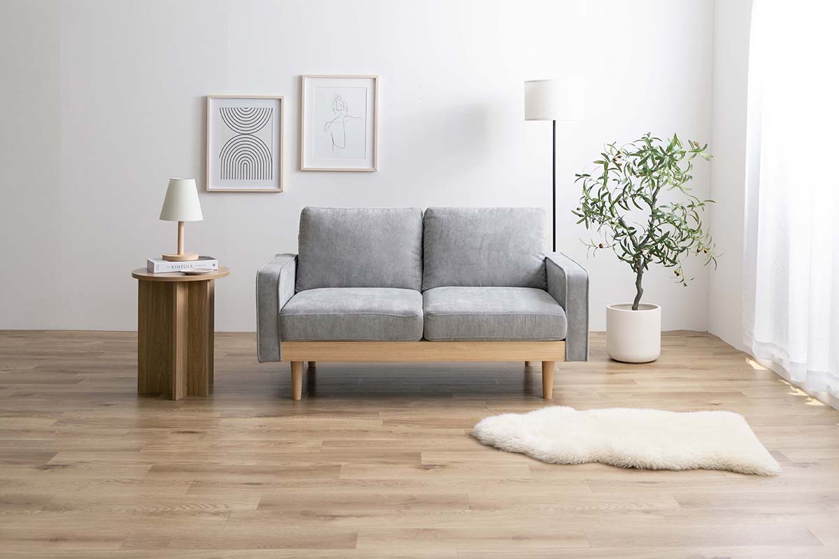 【単品】Moss 2人掛けコーデュロイソファ