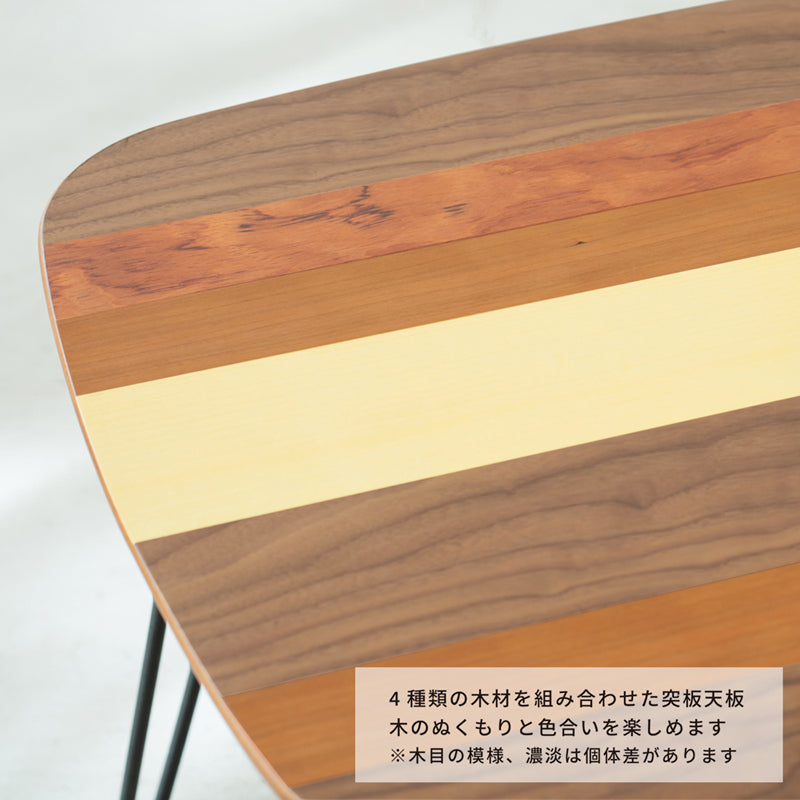 ミックステーブル 幅60cm 折りたたみ 机 つくえ モダン 木製 ヴィンテージ スリム 韓国インテリア モダン