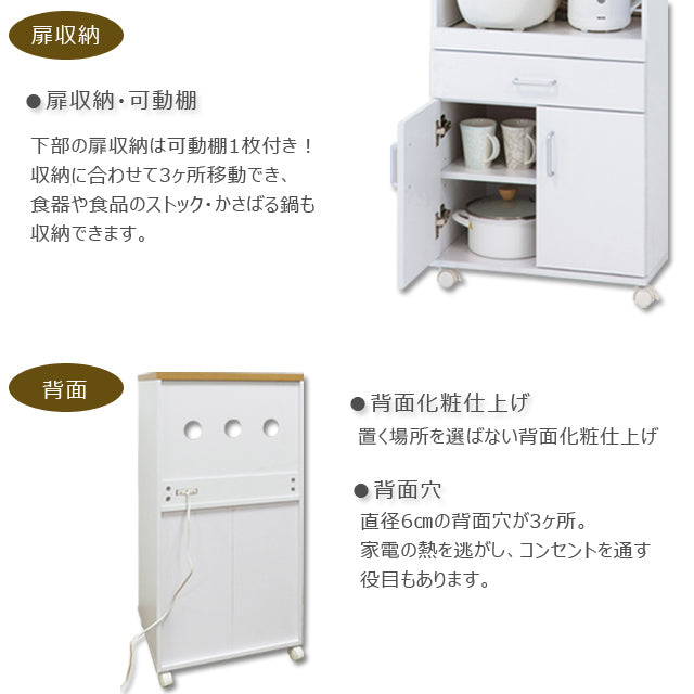 らくらくレンジワゴン（ホワイト）