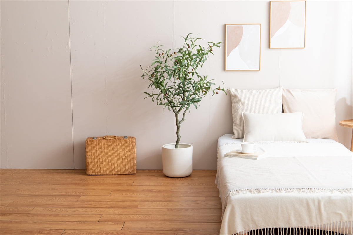 【高さ125cm】Nature 光触媒人工観葉植物 オリーブ