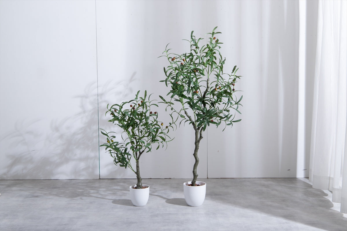 【高さ125cm】Nature 光触媒人工観葉植物 オリーブ