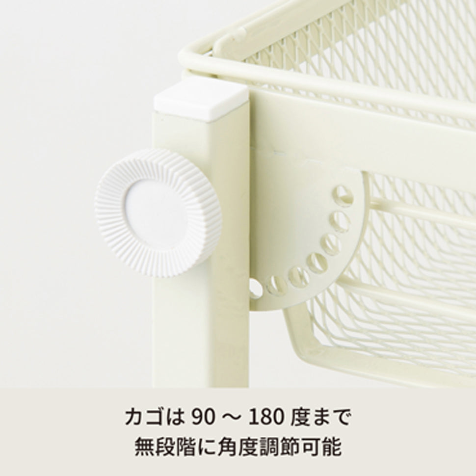 マルチワゴン ROBUST 3段 キッチンワゴン ラック 収納 多肉棚 収納 スリム トロリーワゴン