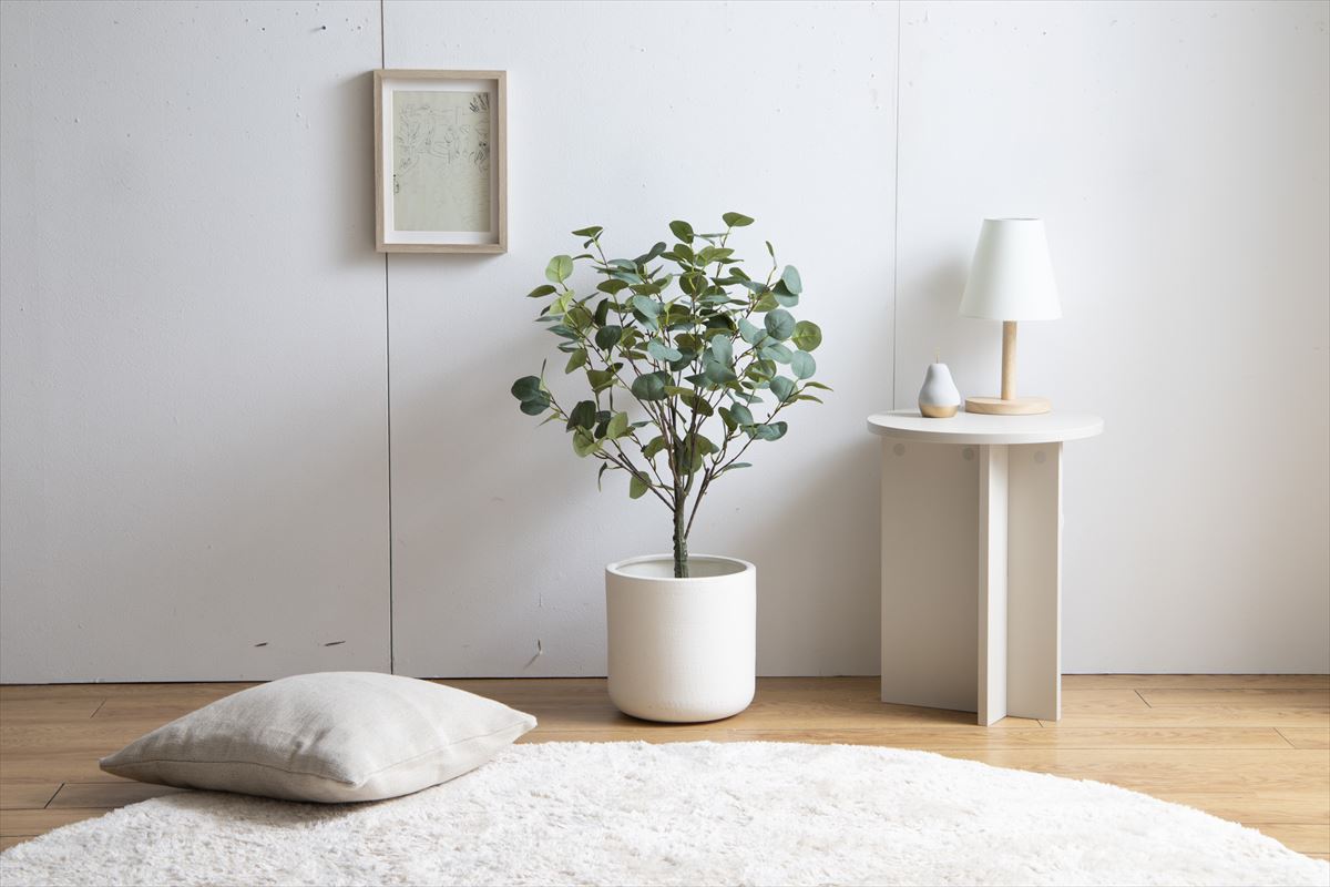【高さ85cm】Nature 光触媒人工観葉植物 ユーカリ