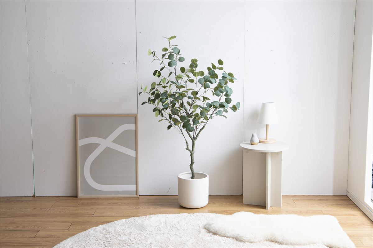 【高さ130cm】Nature 光触媒人工観葉植物 ユーカリ