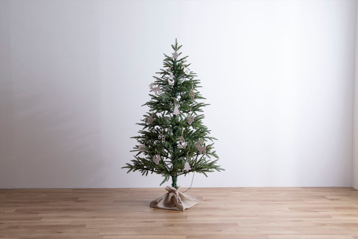 【オーナメントセット】Abete 高さ150cm クリスマスツリー+オーナメント