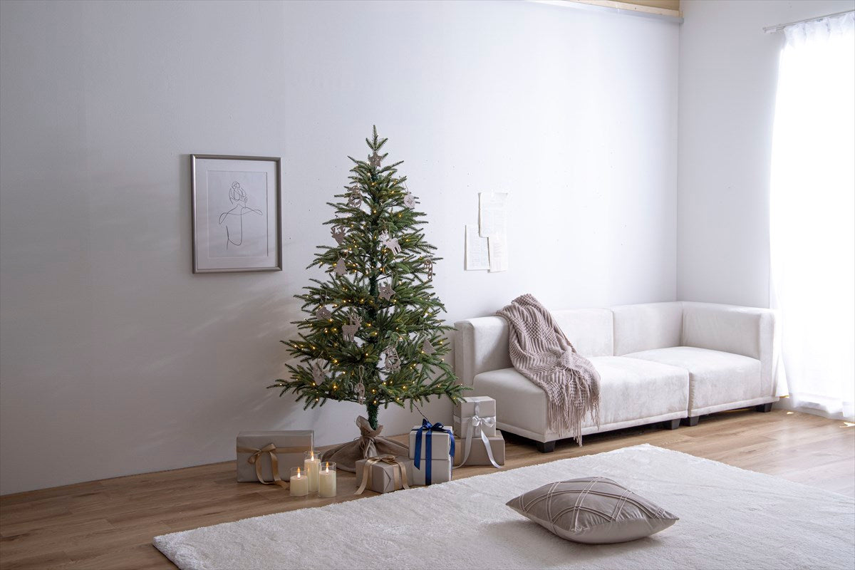 【オーナメントセット】Abete 高さ150cm クリスマスツリー+オーナメント