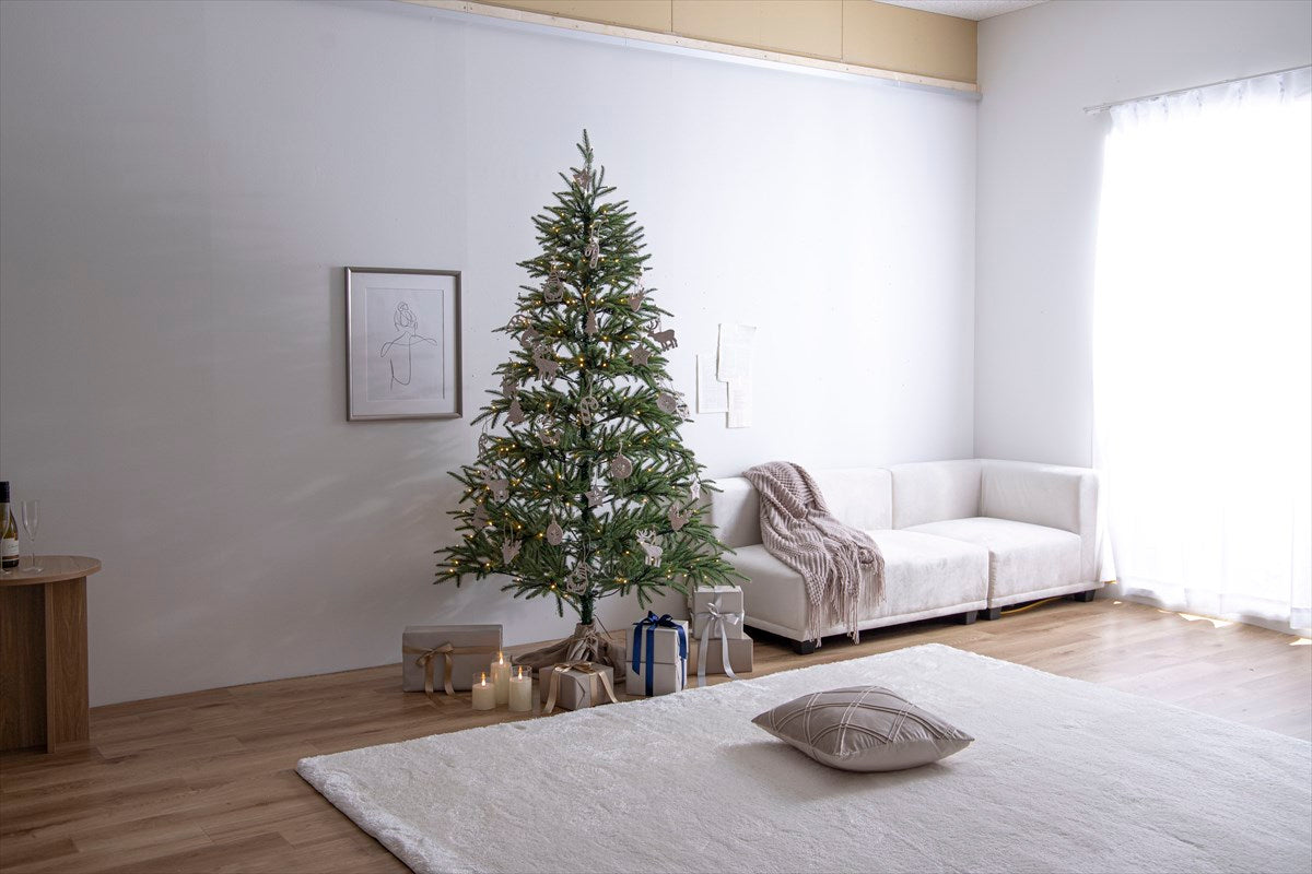 【オーナメントセット】Abete 高さ180cm クリスマスツリー+オーナメント