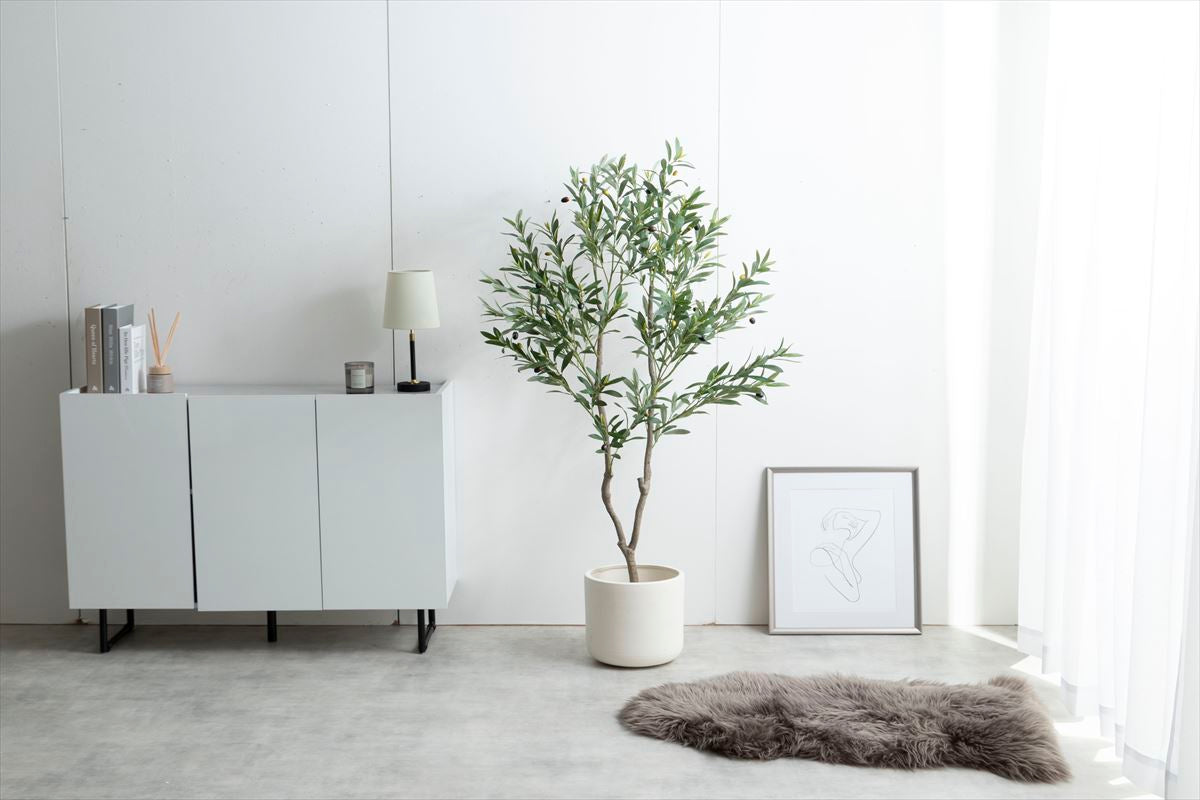 【高さ150cm】Nature 光触媒人工観葉植物 オリーブ