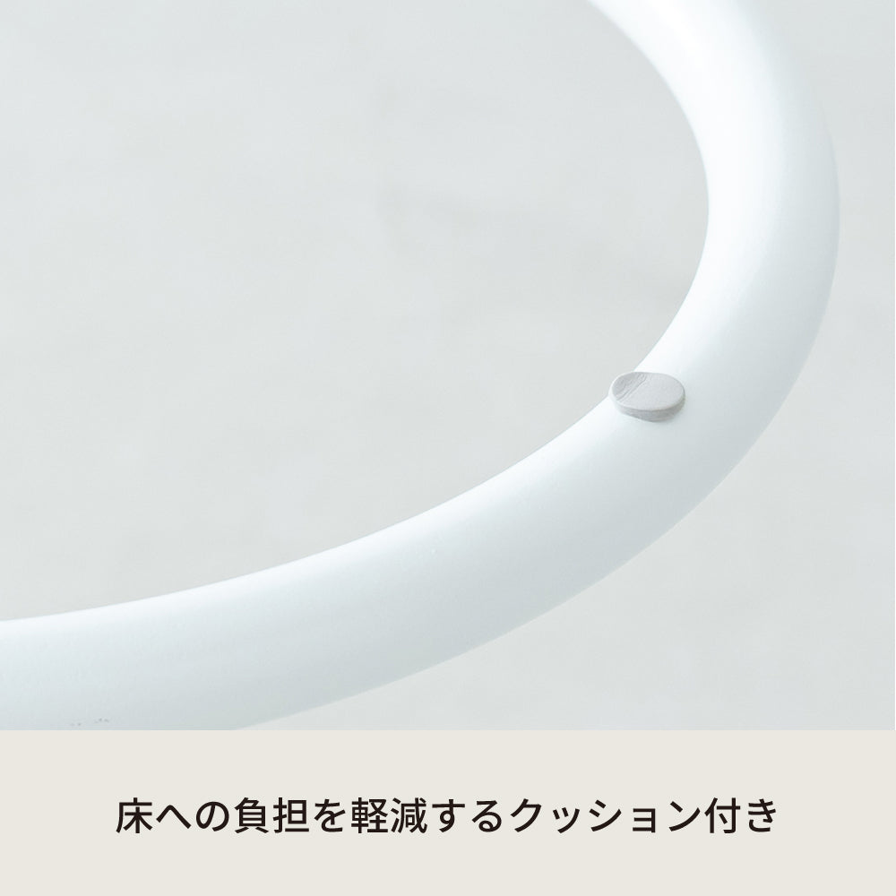 ラウンドサイドテーブル ラテ ナイトテーブル スリム 軽量 丸型 ソファサイド 木製