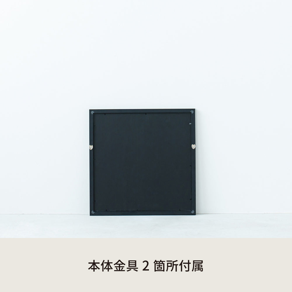 ONE ミラースクエア40 鏡 姿見 壁掛け 韓国インテリア ウォールミラー モダン 四角 正方形 ひとり暮らし