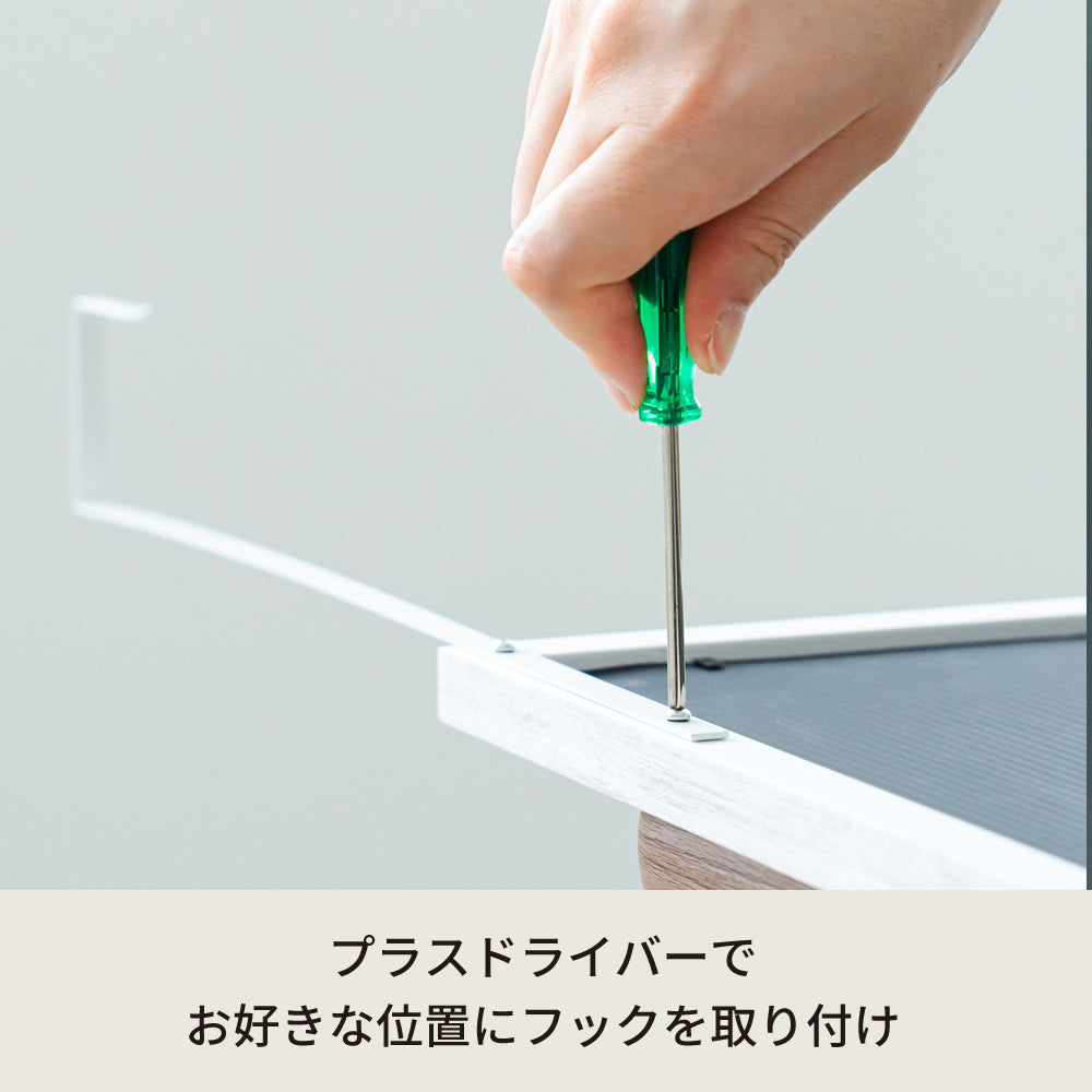ドア掛けフック アイアン DIY 省スペース ドアミラ ミラーフック 賃貸 ドアフック ひとり暮らし