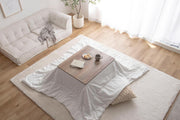 【長方形:天板 75cm×60cm】こたつ&掛け布団2点セット