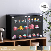 【幅60cm×高さ40cm】Grami 卓上コレクションケース 横型
