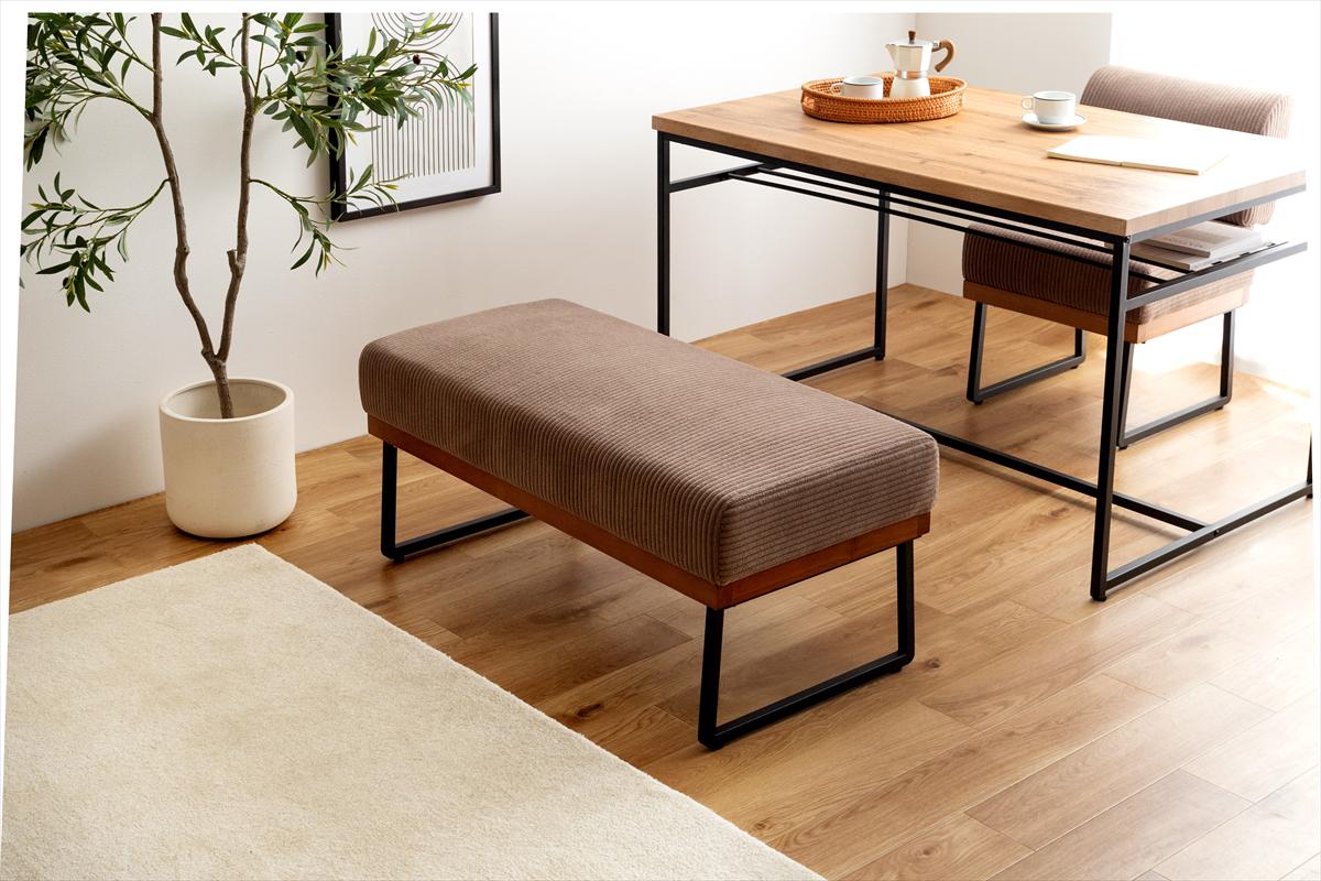 【単品】Claes ダイニングベンチ