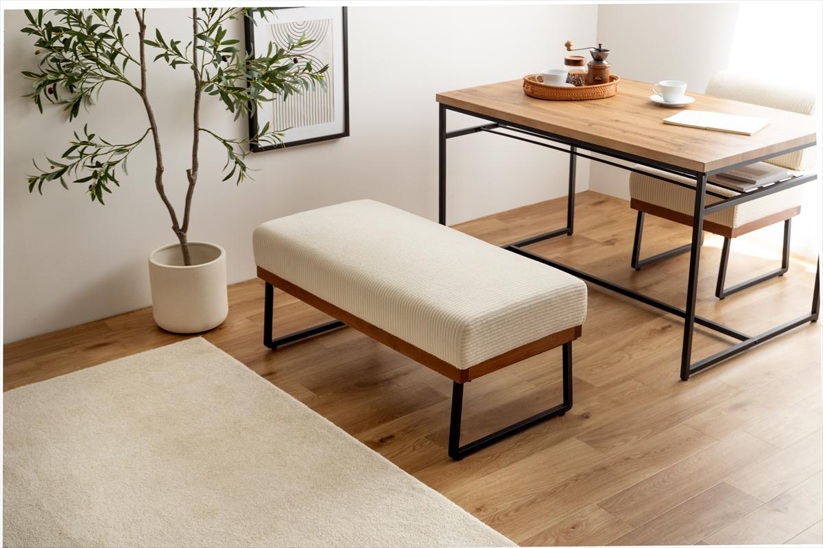 【単品】Claes ダイニングベンチ