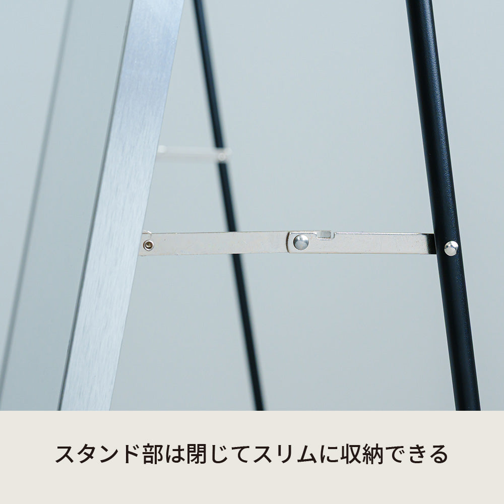 スタンドミラー ルーミー(アーチ) 幅60cm 鏡 姿見 全身 ゴールド 大型 ワイド 韓国インテリア ラウンド