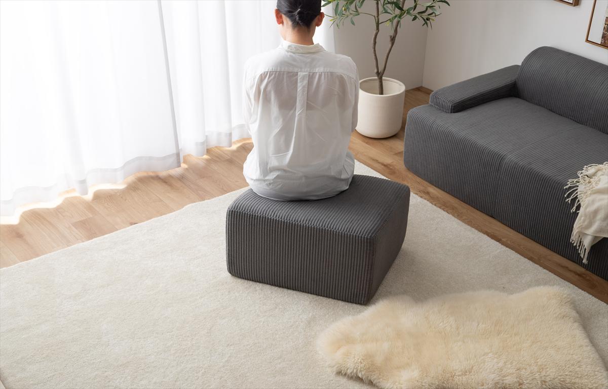 【単品】圧縮オットマン