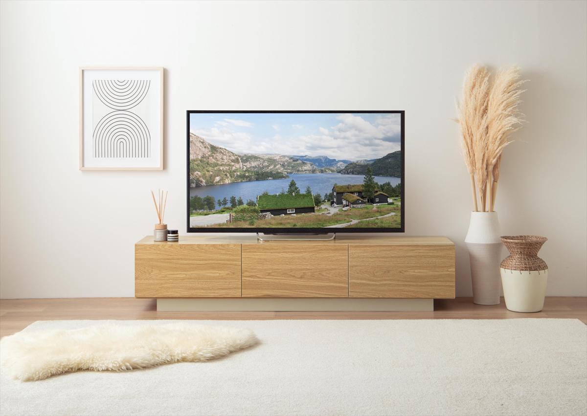 【幅150cm】引き出し付きテレビ台