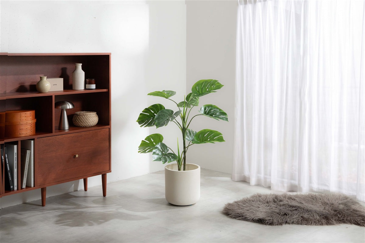 【高さ90cm】Nature 光触媒人工観葉植物 モンステラ