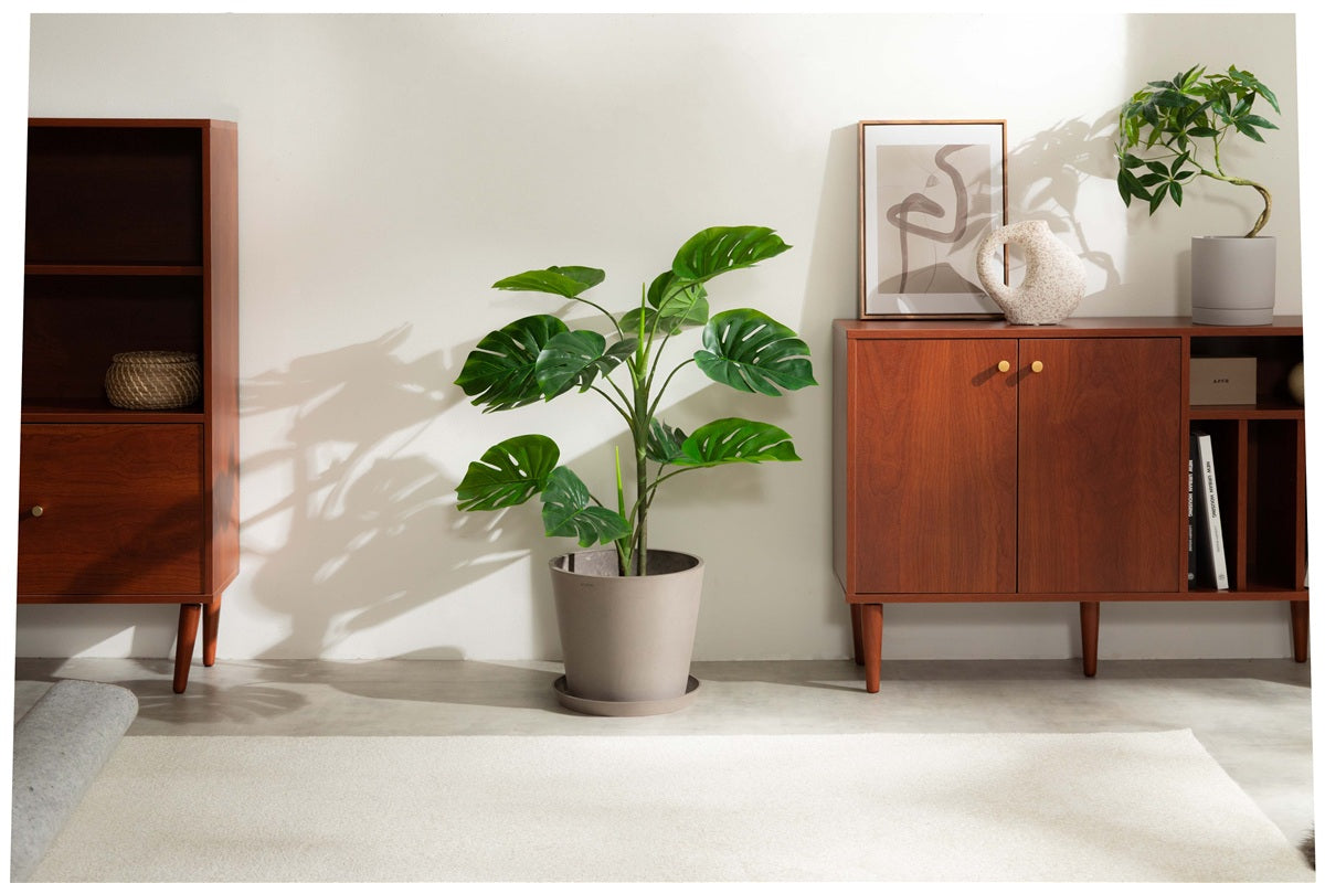 【高さ90cm】Nature 光触媒人工観葉植物 モンステラ