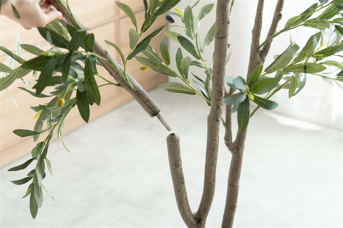 【高さ170cm】Nature 光触媒人工観葉植物 オリーブ